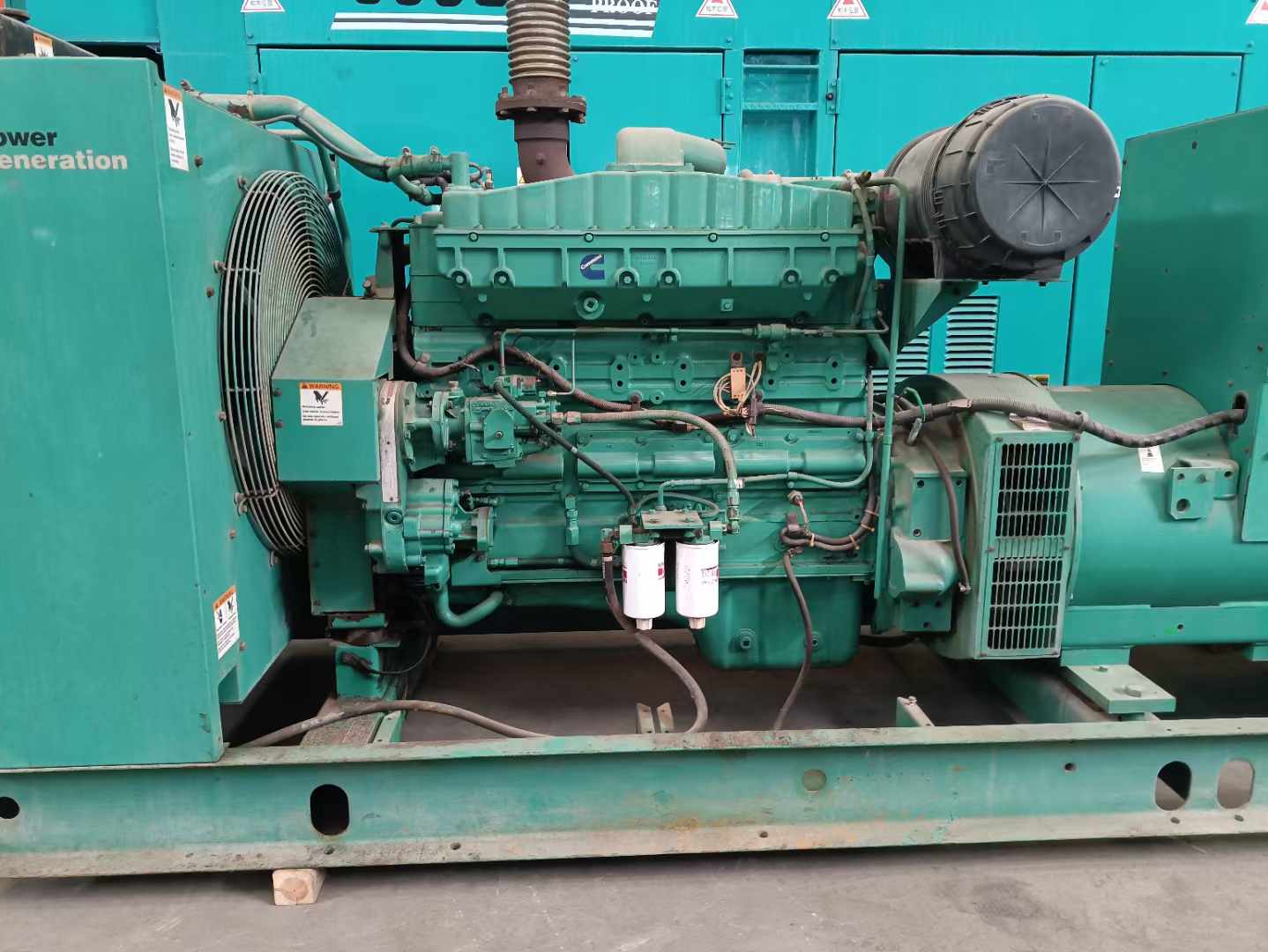 西充过载会对 600kW 柴油发电机组造成哪些损害?